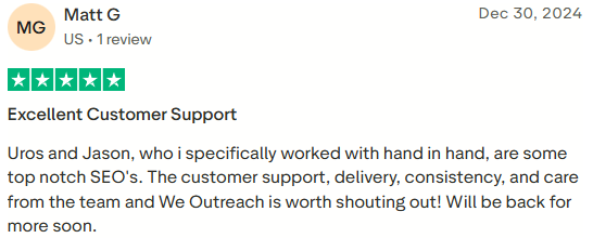 Client review